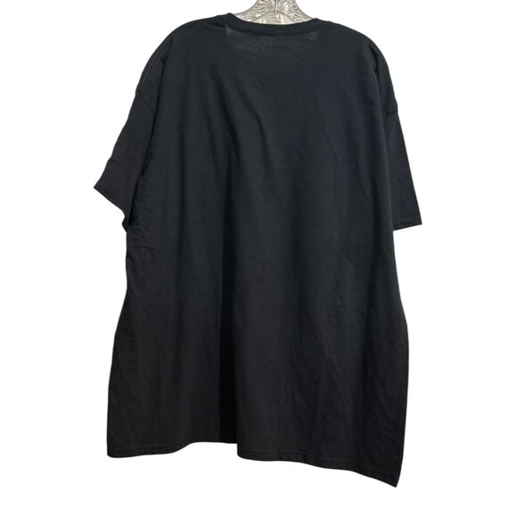 Disney Nightmare Before Christmas 2XL Graphic T-Shirt Jack & Sally Black Casual - Picture 3 of 6